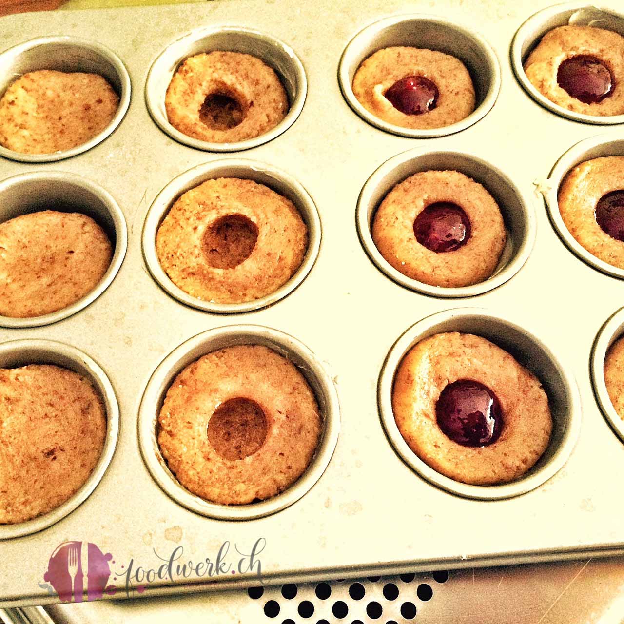Mini Linzer Muffins | Food-Blog Schweiz | foodwerk.ch