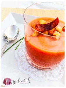 gazpacho ist gerade im sommer sehr erfrischend