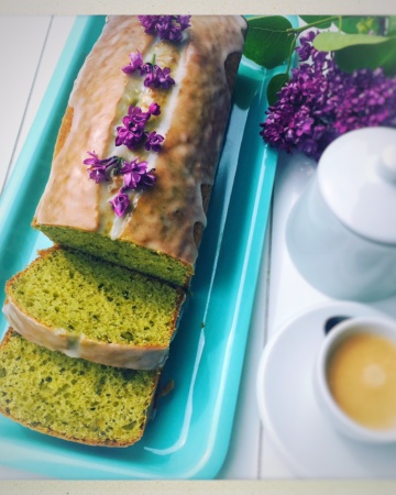 Pistazien, Cake, Matcha, Tee, Zitrone, Backen