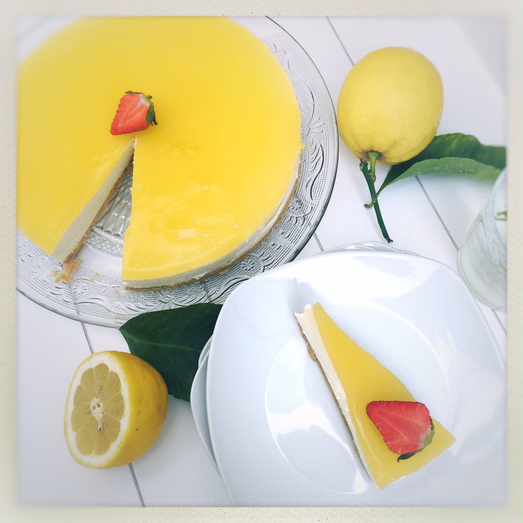 cheese cake, no bake, Lemon, Zitronen, Tarte, Cheesecake