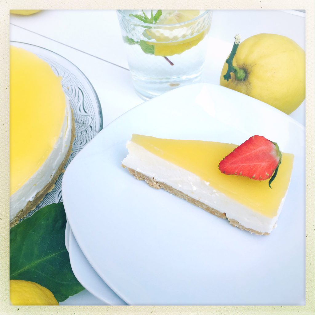 cheese cake, no bake, Lemon, Zitronen, Tarte, Cheesecake