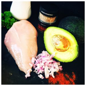 foodwerk.ch, OZ Gewürze, Hähnchen, Avocado, Kokos