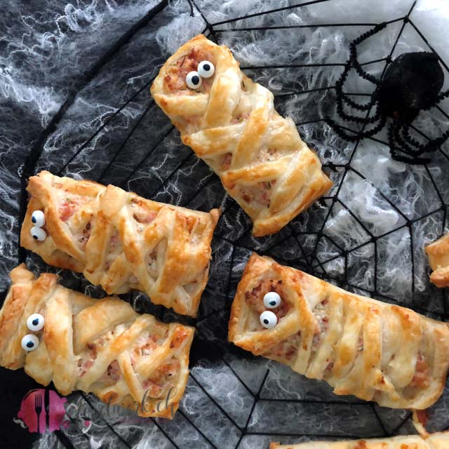 Mumien Snack für Halloween