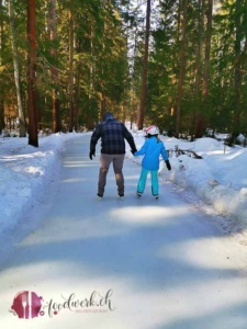 Skateline Albula Tobi und Liv