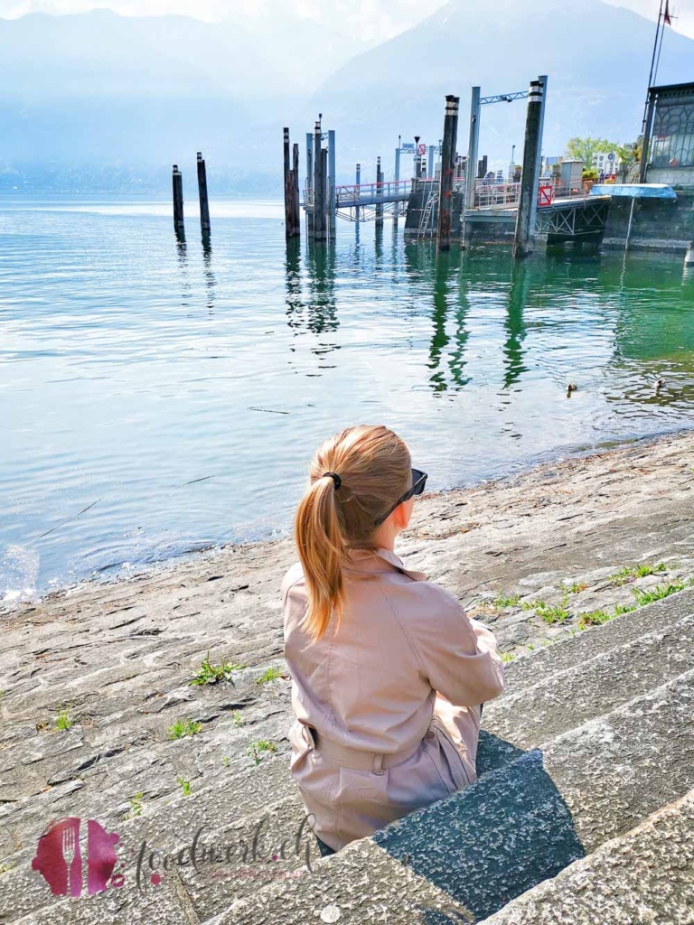 Liv beim Hafen Locarno