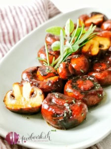 Balsamico Grill Pilze