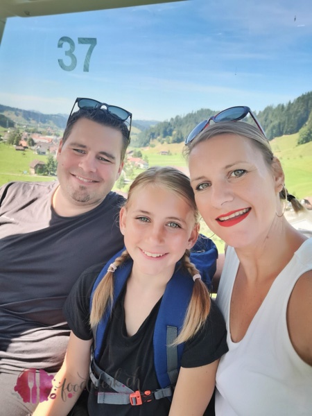 Family Time in der Seilbahn