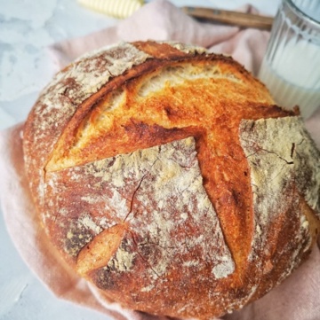 Hausbrot knusprig frisch