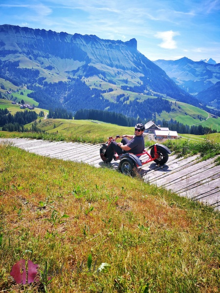 rasant gehts Talwärts