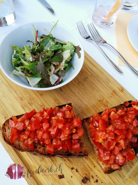 Bruschette und Minestrone