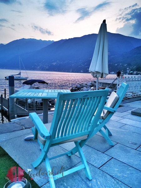 Eden Roc Maritim Sitzplatz auf Lago Maggiore in Ascona