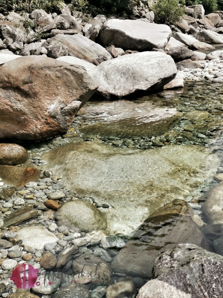 Stein in der Verzasca