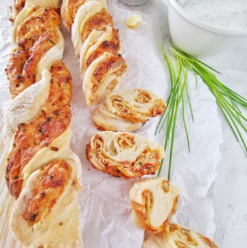 Apero Twist Brot mit Schnittlauch und Dinkel