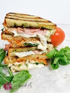 Grill Sandwich als Restenverwertung