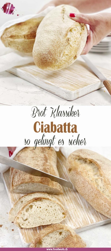 Ciabatta der Brot Klassiker