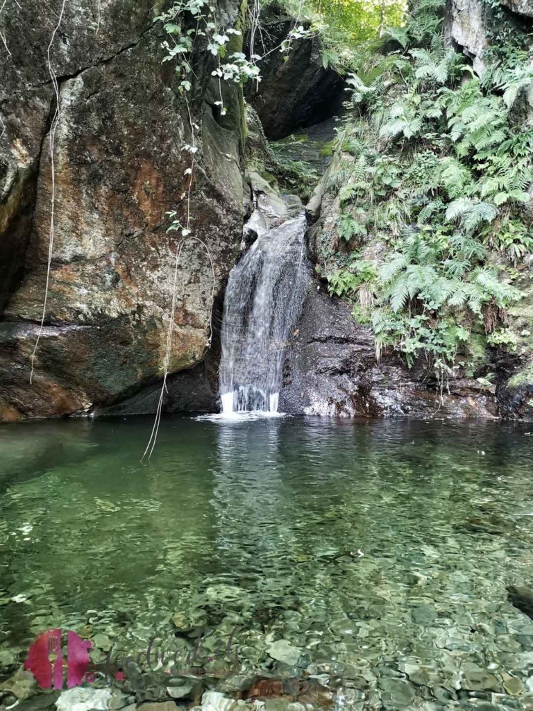Wasserfall auf der via del ceneri