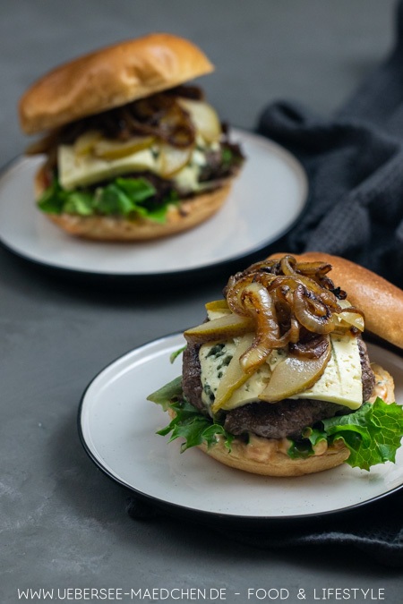 Burger mit Birne und GorgonzolaRezept von UeberSee Maedchen Foodblog vom Bodensee Konstanz 62