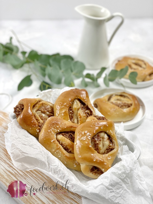 Apfel-Zimt Brötchen gehören für uns zum Herbst dazu