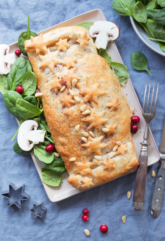 Blaetterteigstrudel vegetarisch Naschen mit der Erdbeerqueen