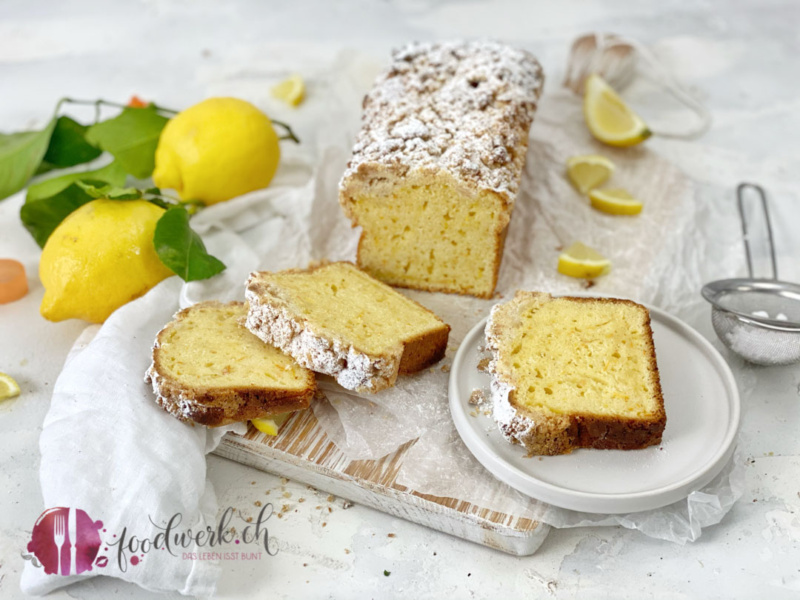 Karotten Dinkel Cake mit Zitrone und Joghurt