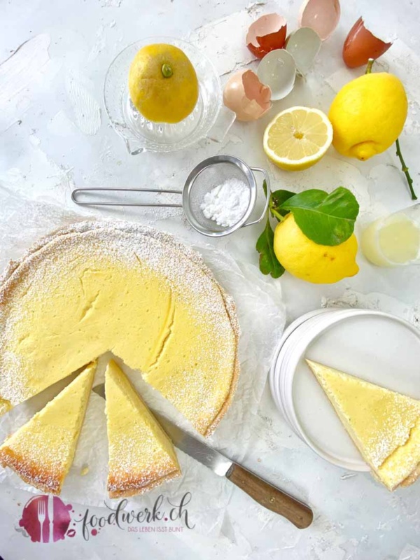 Leckere Ricotta Tarte, einfach zubereitet