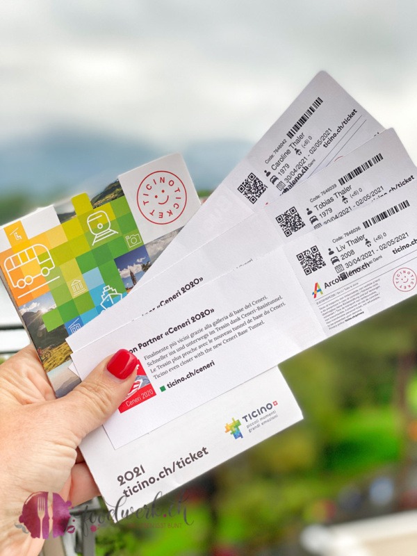 Ticino Ticket bei jedem Aufenthalt im Hotel im Tessin