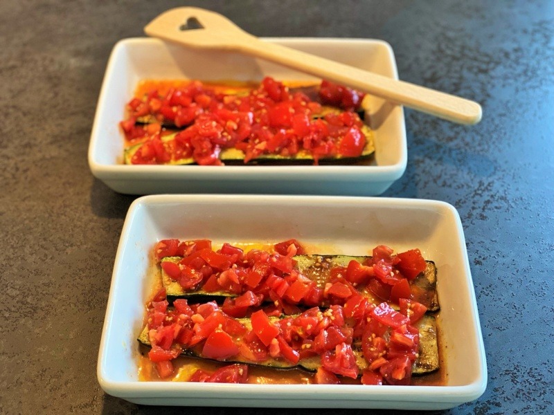 Zucchetti Bruschetta von die Angelones