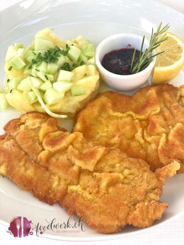 Wiener Schnitzel kross gebraten