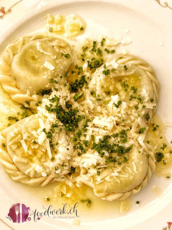 Schlutzkrapfen nach dem Rezept vom Meilerhof