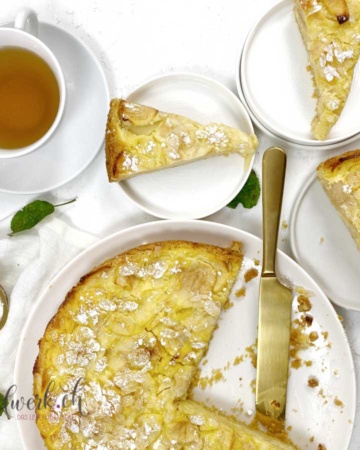 Lenzburger Landfrauenkuchen mit Apfel und Mandel