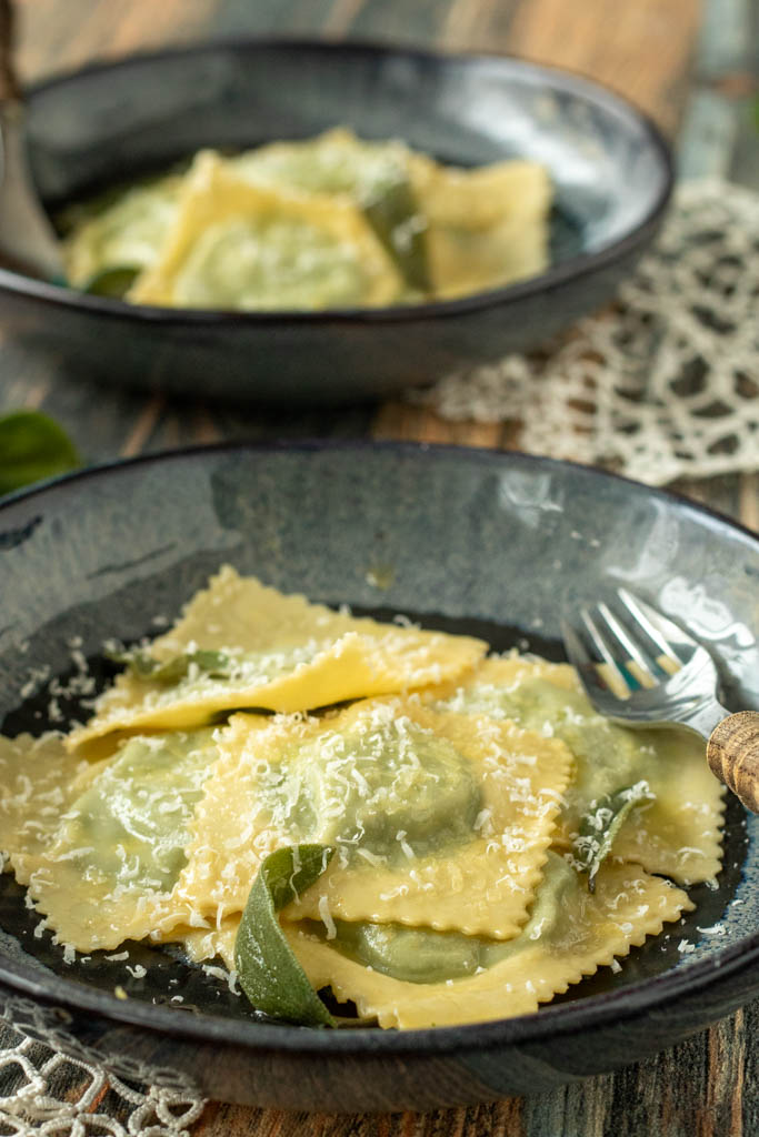 spinat ricotta ravioli pasta rezept heutegibtes 1