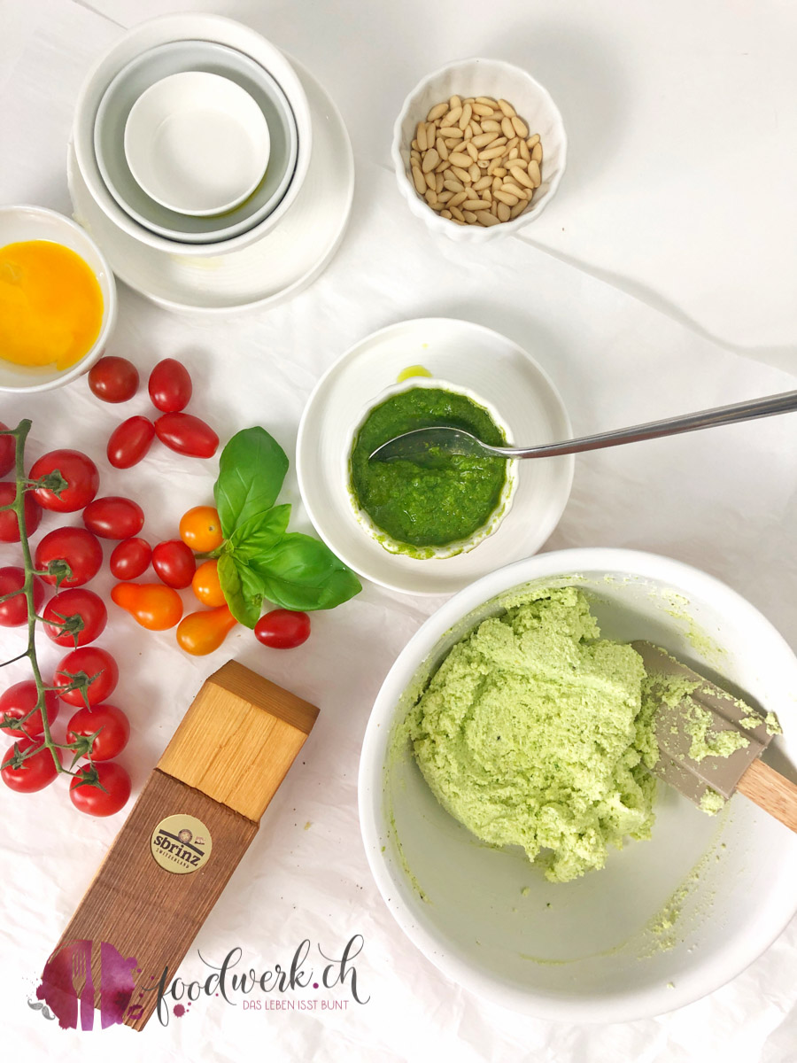 Zutaten für die Tomatentörchen