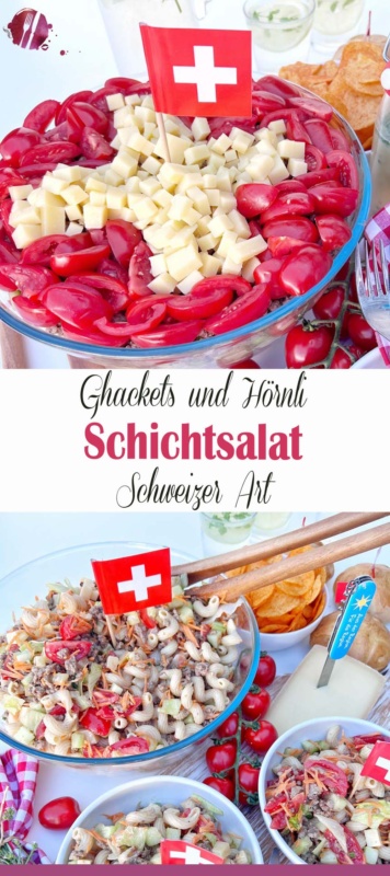 Schichtsalat Ghackets und Hoernli