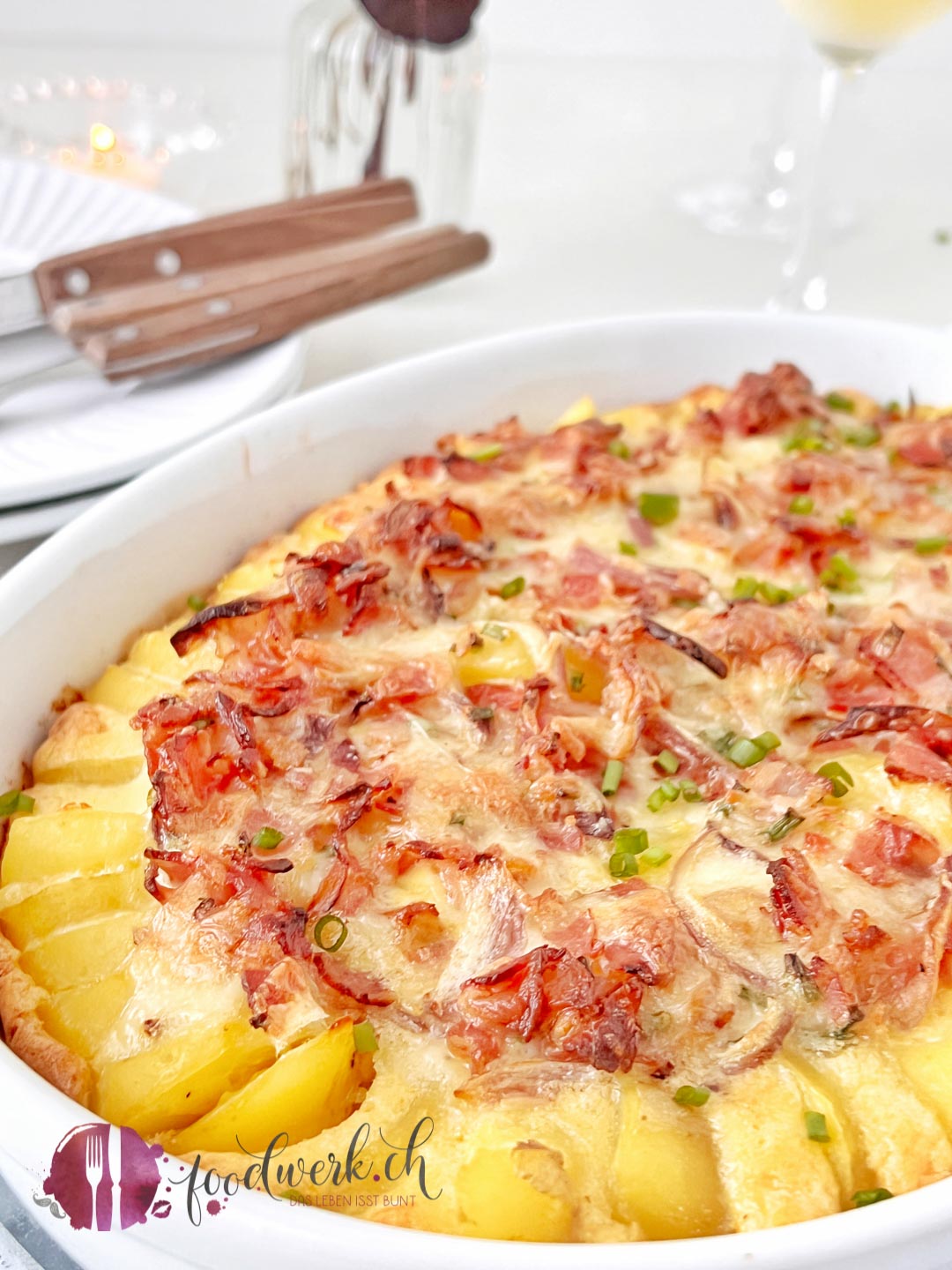 Kartoffelauflauf Lorraine (mit Vacherin Fribourgeois AOP) | Food-Blog ...