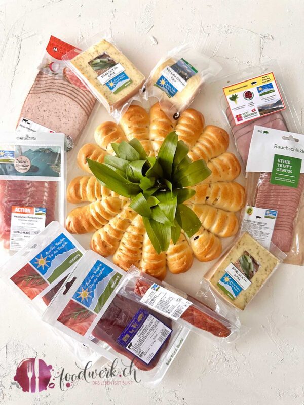 baerlauch kranz und migros charcuterie