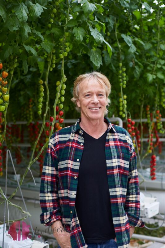 Viktor Isenegger und seine Tomaten