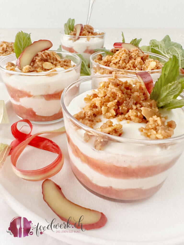 Joghurt Mit Rhabarber