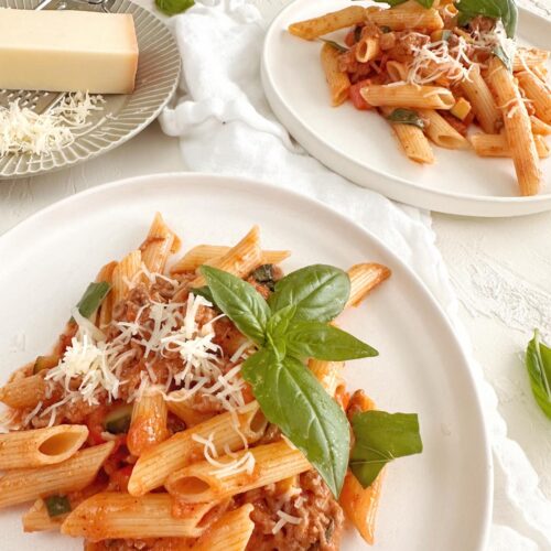 Hackfleischpfanne mit Zucchetti | Food-Blog Schweiz | foodwerk.ch